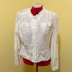 Apt. 9 Women's Cream Utility Jacket